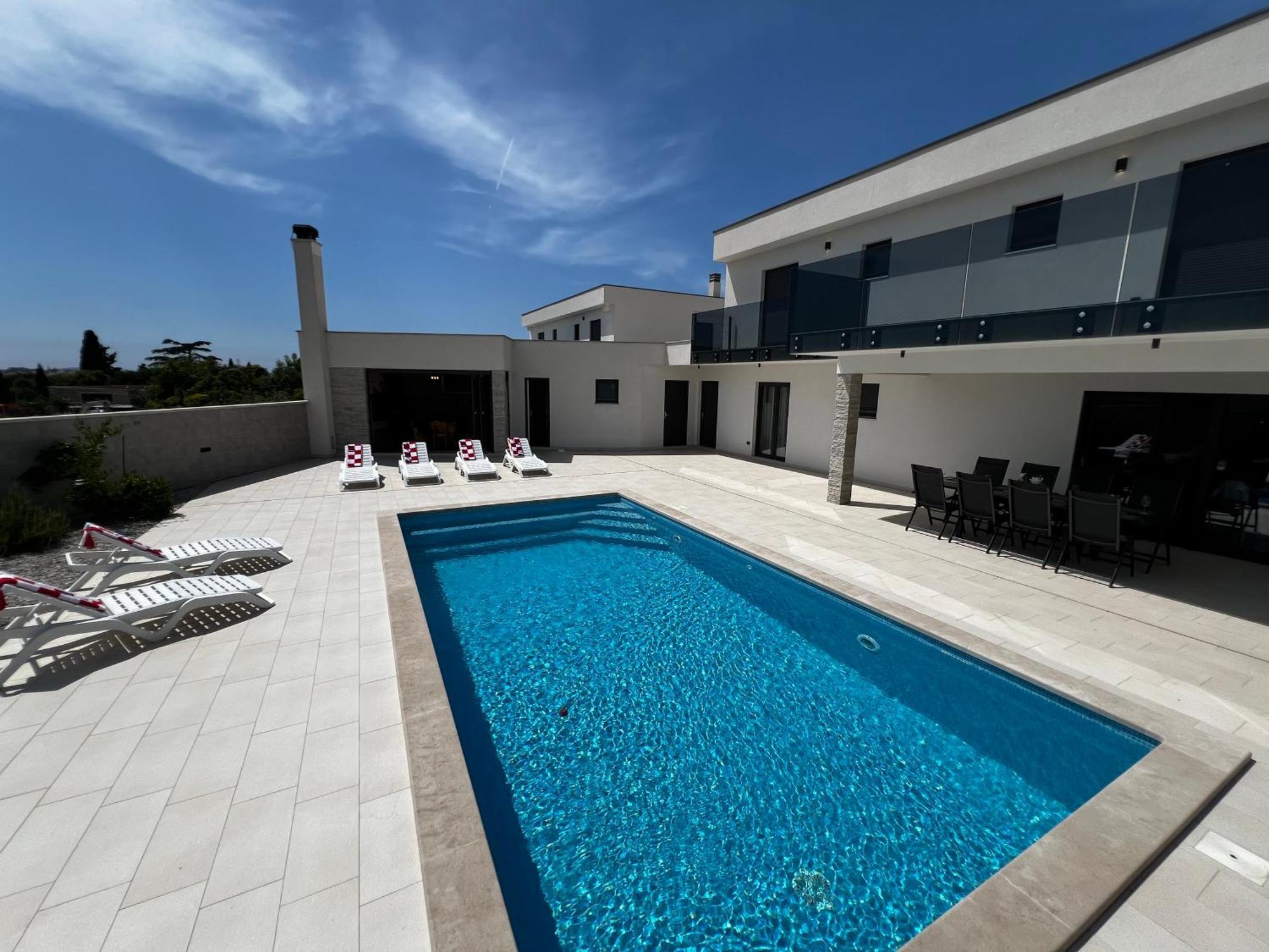 Villa Mare - Modern Villa With Swimming Pool And Jacuzzi Пула Экстерьер фото